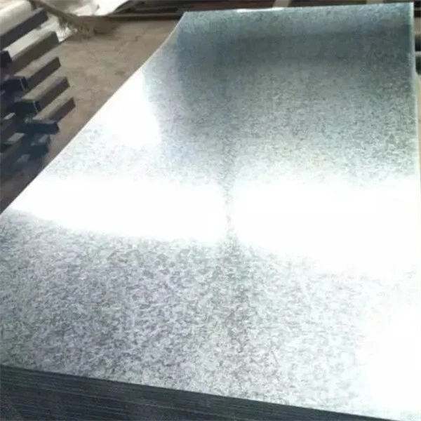 Galvanized Metal Plates Cold Rolled Dx51d Z100 Z275 24 Gauge 0.55mm Thickness Galvanized Steel Sheet
